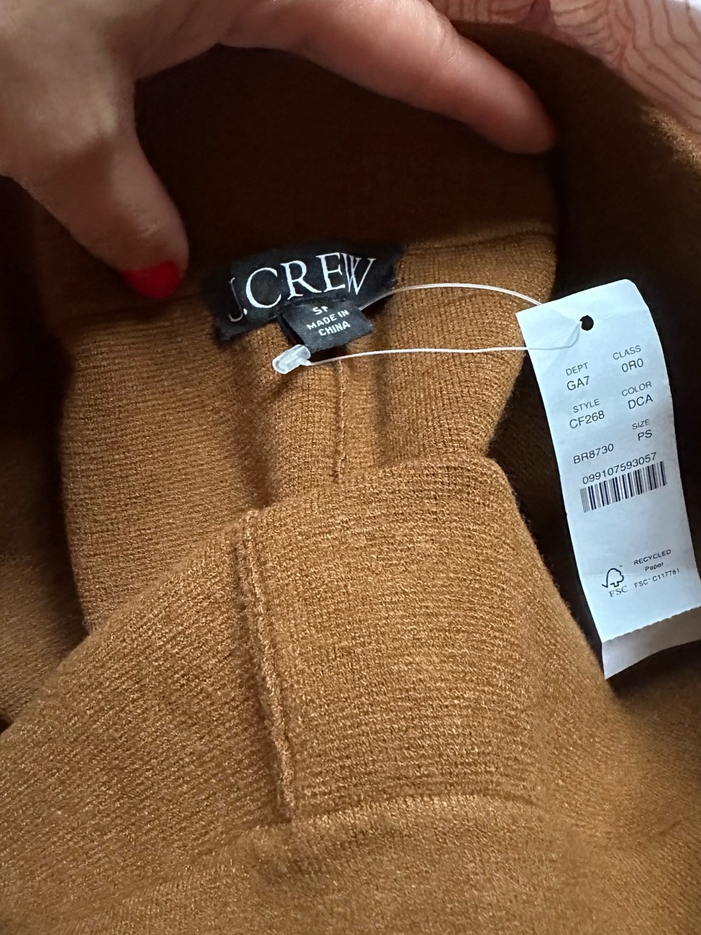 J. Crew Slim Flare Kickout Pant NWT sz. SP - Picture 2 of 3
